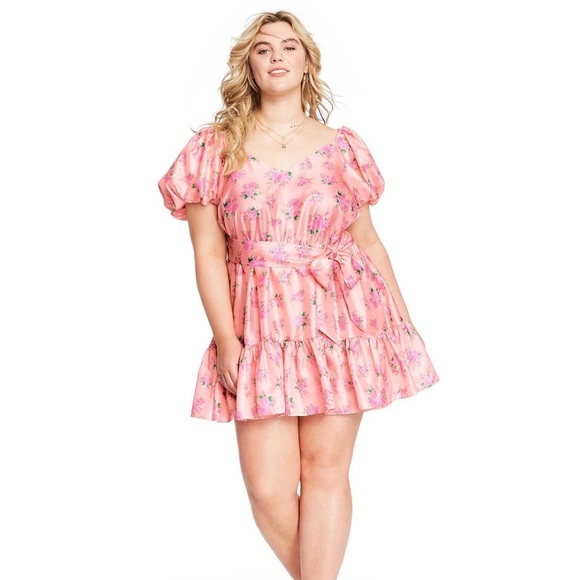LoveShackFancy x Target Cecile Floral Mini Dress - Picture 2 of 11